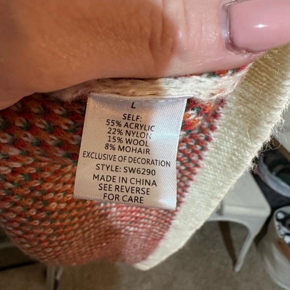 Boutique floral sweater - Picture 5 of 5